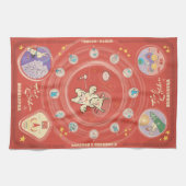 Linge De Cuisine Thé chinois Towl de Commorative d'administration (Horizontal)