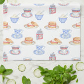 Linge De Cuisine Thé crème britannique Teatowel (Plié)