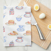 Linge De Cuisine Thé crème britannique Teatowel (Quart Plié)