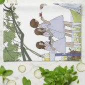 Linge De Cuisine Thé dans le jardin (Plié)