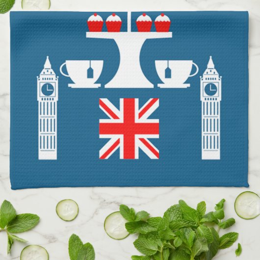 Linge De Cuisine Thé de l'après-midi (Plié)