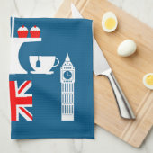 Linge De Cuisine Thé de l'après-midi (Quart Plié)