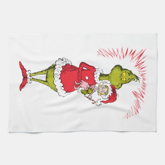 Linge De Cuisine The Grinch Holds Cindy Lou Who (Horizontal)