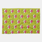Linge De Cuisine The Grinch in Pink Santa Hat (Horizontal)