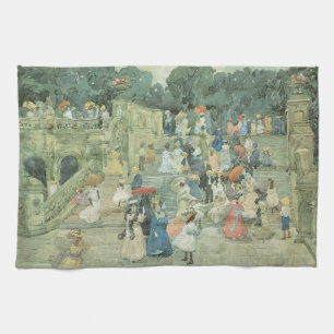 Linge De Cuisine The Mall, Central Park de Maurice Prendergast