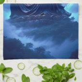 Linge De Cuisine The Moon’s Blessing Over the Celestial Statue (Plié)