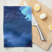 Linge De Cuisine The Moon’s Blessing Over the Celestial Statue (Quart Plié)