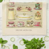 Linge De Cuisine Thé rose (Plié)