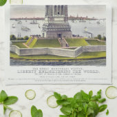 Linge De Cuisine The Statue of Liberty, The Great Bartholdi Statue (Plié)