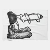 Linge De Cuisine The Ultimate Kitchen towel for Horse People (Horizontal)