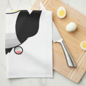 Linge De Cuisine Théière qui ressemble à un pingouin (Quart Plié)