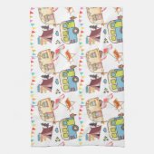 Linge De Cuisine Thème Camping Rétro (Vertical)