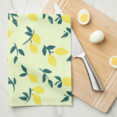 Linge De Cuisine Thème Citron (Quart Plié)