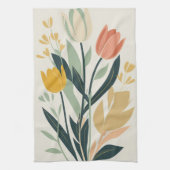 Linge De Cuisine Thème de la nature tulipe (Vertical)