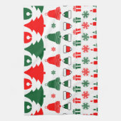 Linge De Cuisine Thème de Noël (Vertical)