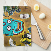 Linge De Cuisine Thème japonais (Quart Plié)