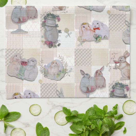 Linge De Cuisine Thème Pipa & Marlow (Plié)