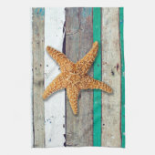 Linge De Cuisine Thème Plage Starfish Mariage Rustique (Vertical)