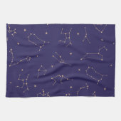 Linge De Cuisine Thème Solareclipse étoile d'or céleste (Horizontal)