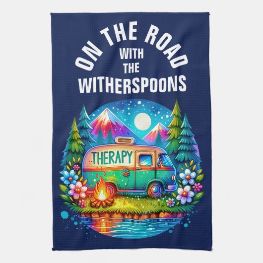 Linge De Cuisine Thérapie de camping (Vertical)