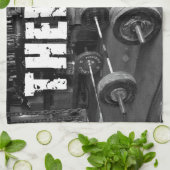 Linge De Cuisine THÉRAPIE (haltères) - "haltérophilie" de (Plié)