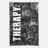 Linge De Cuisine THÉRAPIE (haltères) - "haltérophilie" de (Vertical)