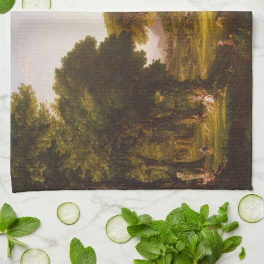 Linge De Cuisine Thomas Cole Dream d'Arcadia (Plié)