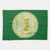 Linge De Cuisine Thon peut pop art en étain poisson (Horizontal)