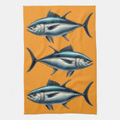 Linge De Cuisine Thon Poisson Thé Orange (Vertical)