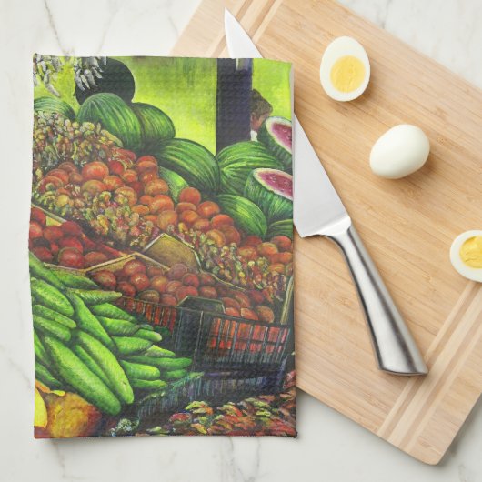 Linge De Cuisine Threads communs des interactions humaines (Quart Plié)