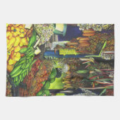 Linge De Cuisine Threads communs des interactions humaines, Budapes (Horizontal)