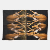 Linge De Cuisine Three Impala Drink Together at Night (Horizontal)