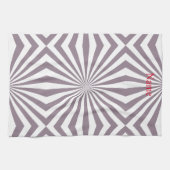 Linge De Cuisine Thunder_Cove de Starburst Abstrait (Horizontal)