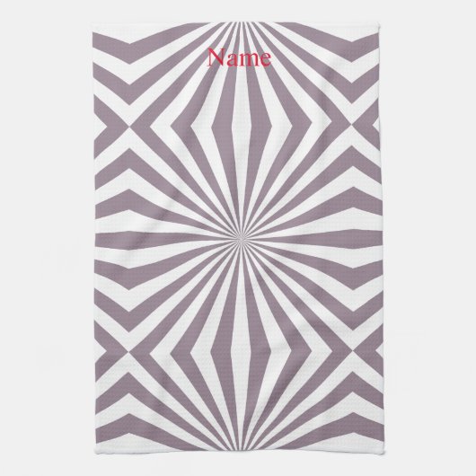 Linge De Cuisine Thunder_Cove de Starburst Abstrait (Vertical)