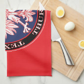 Linge De Cuisine Thurber Round polonais Texan (Quart Plié)