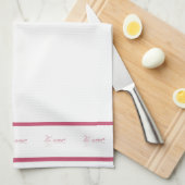 Linge De Cuisine Ti amo (Quart Plié)