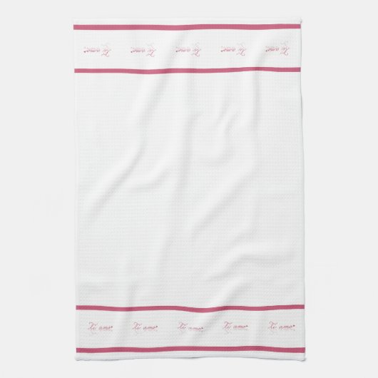 Linge De Cuisine Ti amo (Vertical)