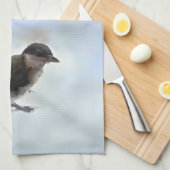 Linge De Cuisine Tidi my Bird le Parus Major (Quart Plié)