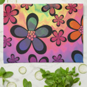 Linge De Cuisine tiedye floral (Plié)