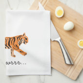 Linge De Cuisine Tigre (Quart Plié)