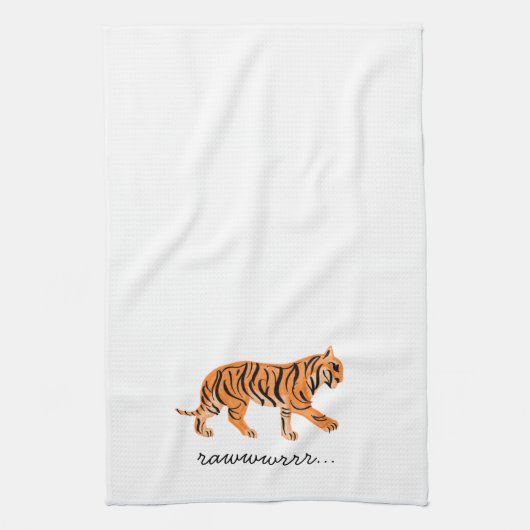 Linge De Cuisine Tigre (Vertical)