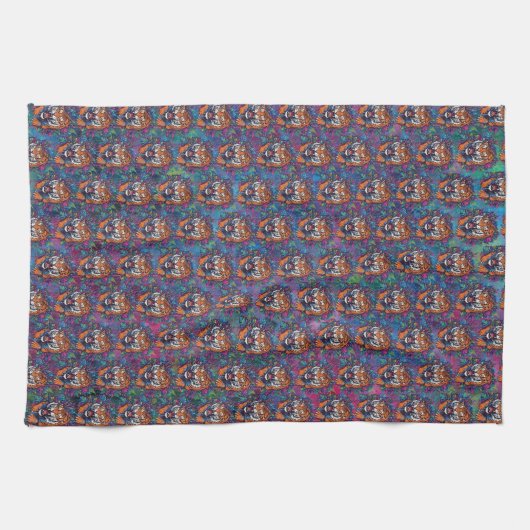 Linge De Cuisine Tigre (Horizontal)