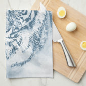 Linge De Cuisine tigre (Quart Plié)