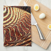 Linge De Cuisine Tigre (Quart Plié)