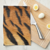 Linge De Cuisine Tigre animal de la jungle tribale Imprimer (Quart Plié)