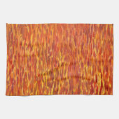 Linge De Cuisine Tigre chaud (Horizontal)