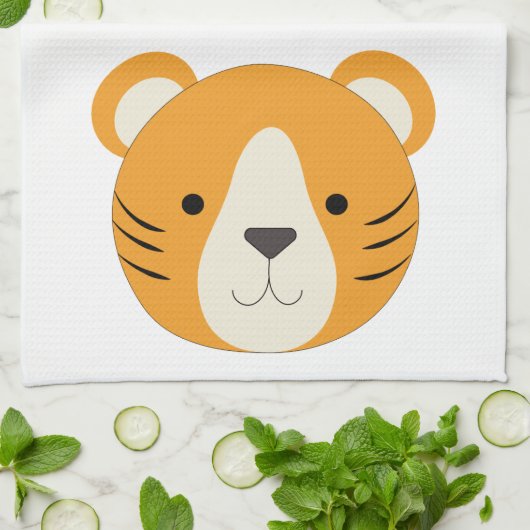 Linge De Cuisine Tigre mignon (Plié)