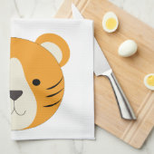 Linge De Cuisine Tigre mignon (Quart Plié)
