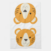 Linge De Cuisine Tigre mignon (Vertical)