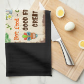 Linge De Cuisine Tiki Bar (Quart Plié)